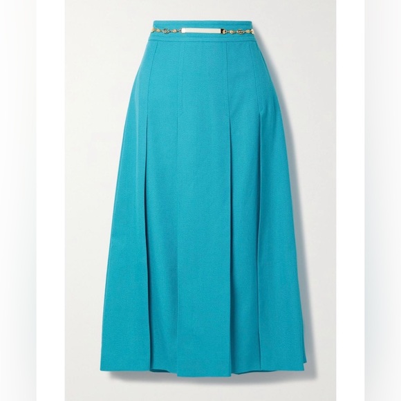 Gucci Turquoise Midi Skirt - Picture 3 of 7